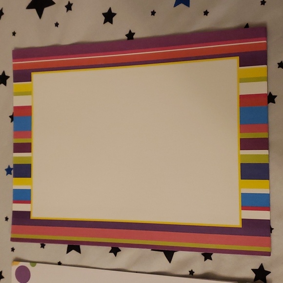 Free! (With Purchase) Barker Creek Designer Computer Paper- 2 Multicolor Border - Picture 6 of 9